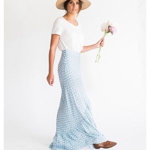 Olivaceous Maxi Skirt
